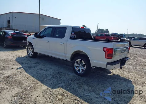 2015 Ford F-150 Platinum z USA, uszkodzony, nr VIN 1FTEW1EF6FFB10757